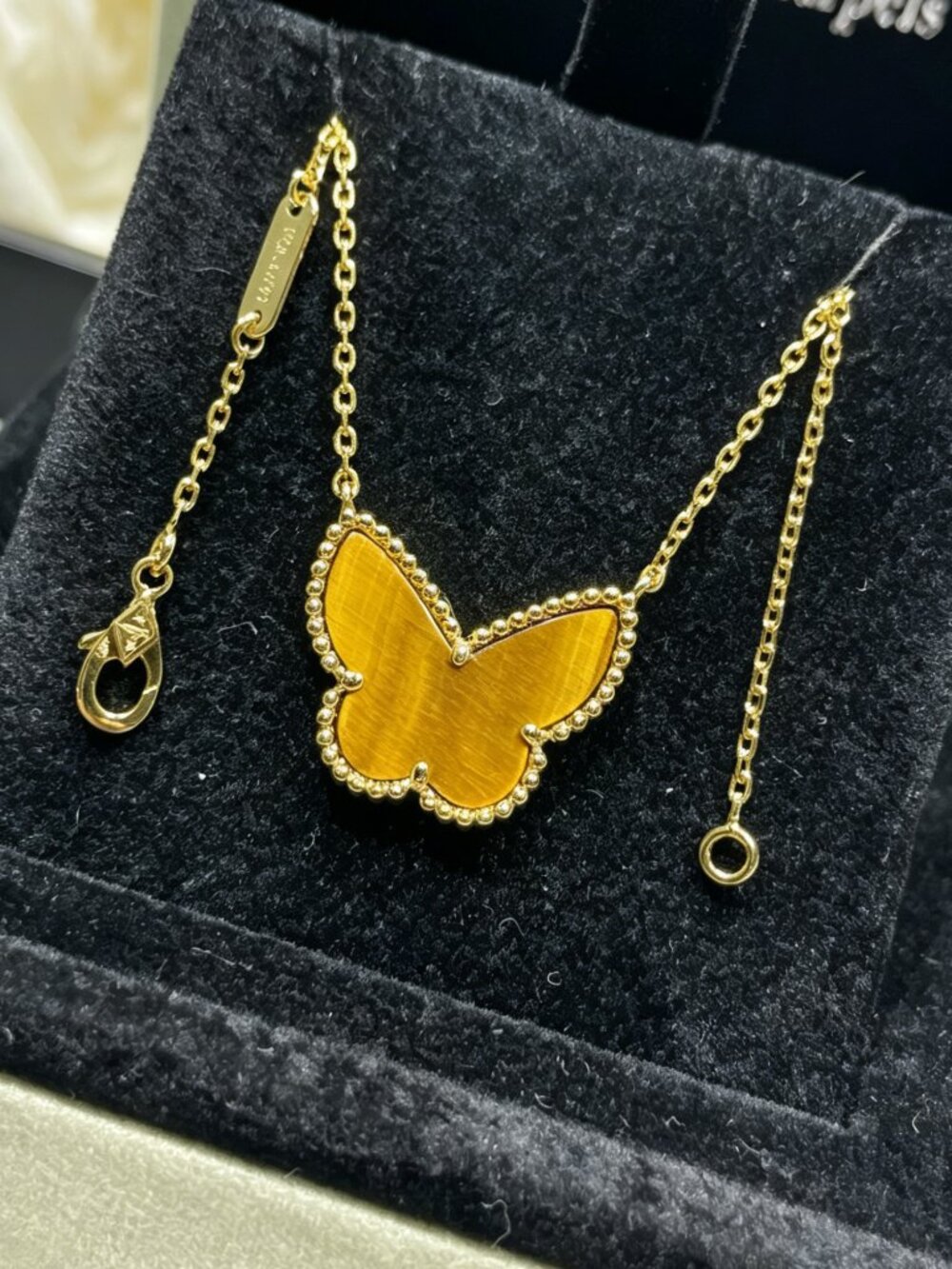 VCA Butterfly Pendant Necklace